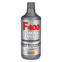 ACIDO DISINCROSTANTE PER CEMENTO 'F400' lt 1- 12 pezzi  - FAREN