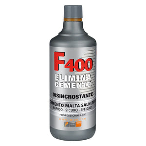 ACIDO DISINCROSTANTE PER CEMENTO 'F400' lt 1- 12 pezzi  - FAREN
