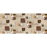 TOVAGLIATO fantasia coffe caffè 'PHOTOPRINT' art.42Z/01  - BONITA