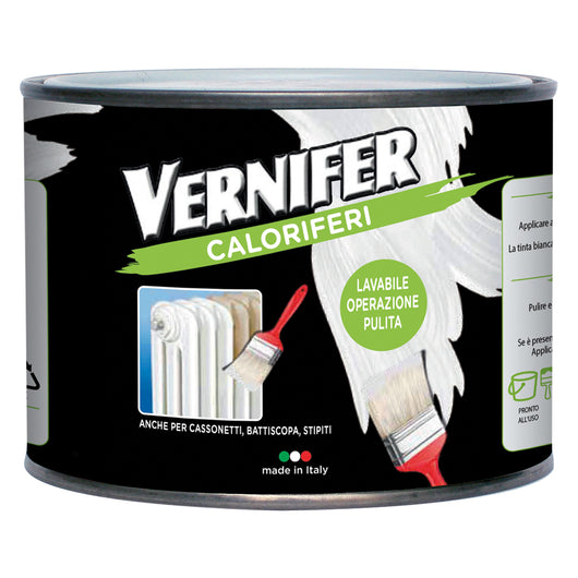 SMALTO PER CALORIFERI ml. 500 - bianco satinato (4906)  - AREXONS