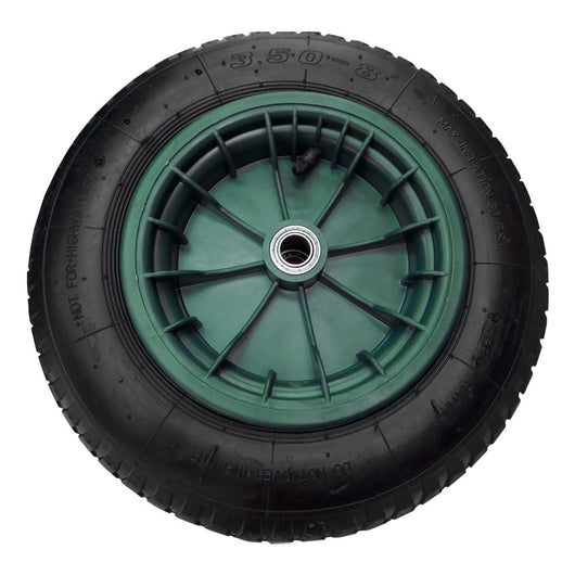RUOTA PNEUMATICA PER CARRIOLA 'WILBY' mm. 350 x 80  - LIF