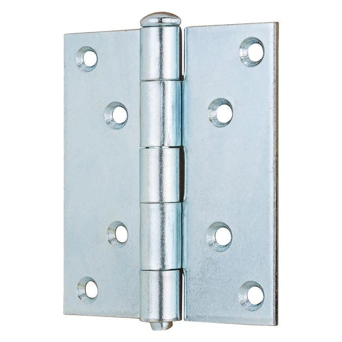 CERNIERA ACCIAIO ZINCATO ART.127 mm 76 x 76- 10 pezzi  - ALDEGHI LUIGI