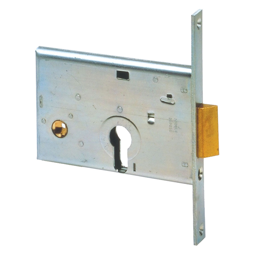 SERRATURA DA INFILARE PER ALLUMINIO ART. 44145 E58 front.mm 16 / inter.mm 48  - CISA