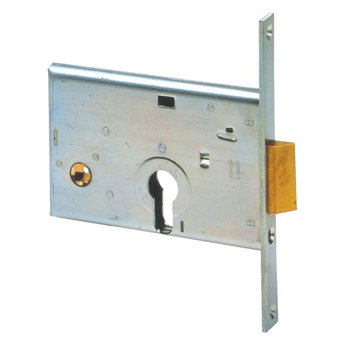 SERRATURA DA INFILARE PER ALLUMINIO ART. 44145 E58 front.mm 16 / inter.mm 48  - CISA