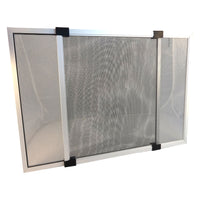 ZANZARIERA ESTENSIBILE cm 70 x 100 - alluminio  - SANGIORGIO