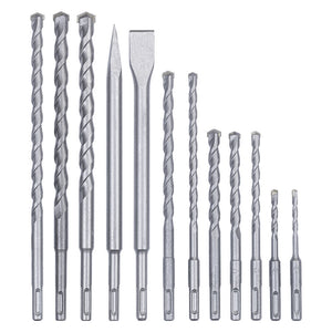 SET PUNTE E SCALPELLI 12 pezzi  - EINHELL