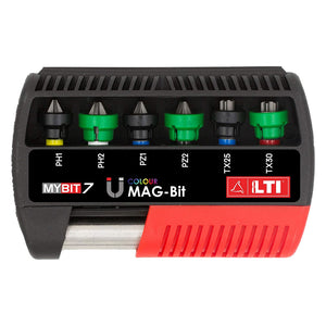 INSERTI IN SET 'MAG BIT+' 7 pezzi  - KRINO