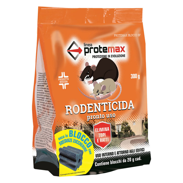 ESCA TOPICIDA IN BLOCCHI PARAFFINATI 'BF' gr. 300  - PROTEMAX