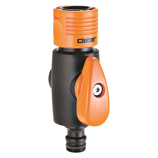 RACCORDO CON RUBINETTO Art. 8601 M/F - blister  - CLABER