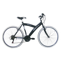 BICICLETTA 'CROSS COUNTRY' GIRARDENGO 26 - nero opaco  - MASCIAGHI