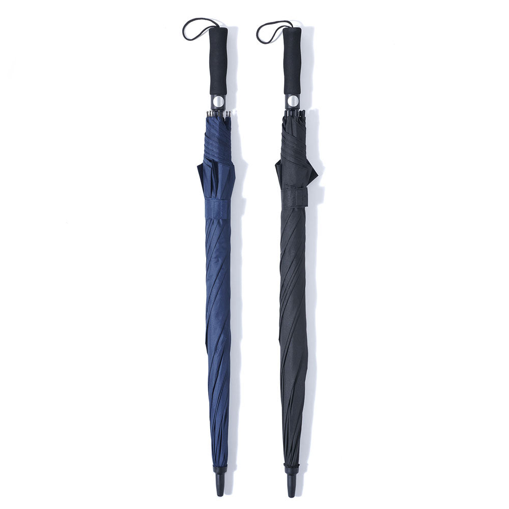 OMBRELLO AUTOMATICO 'PR010' tinta unita - tessuto blu- 12 pezzi