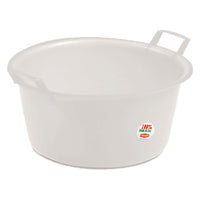 BACINELLA ROTONDA ø 40 cm -  15 lt neutro  - STEFANPLAST