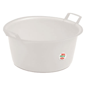 BACINELLA ROTONDA ø 40 cm -  15 lt neutro  - STEFANPLAST