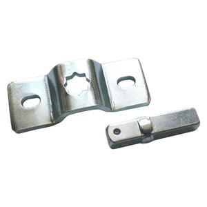 SUPPORTO FISSAGGIO PER MOTORE TAPPARELLE completo di perno quadro  - APRIMATIC