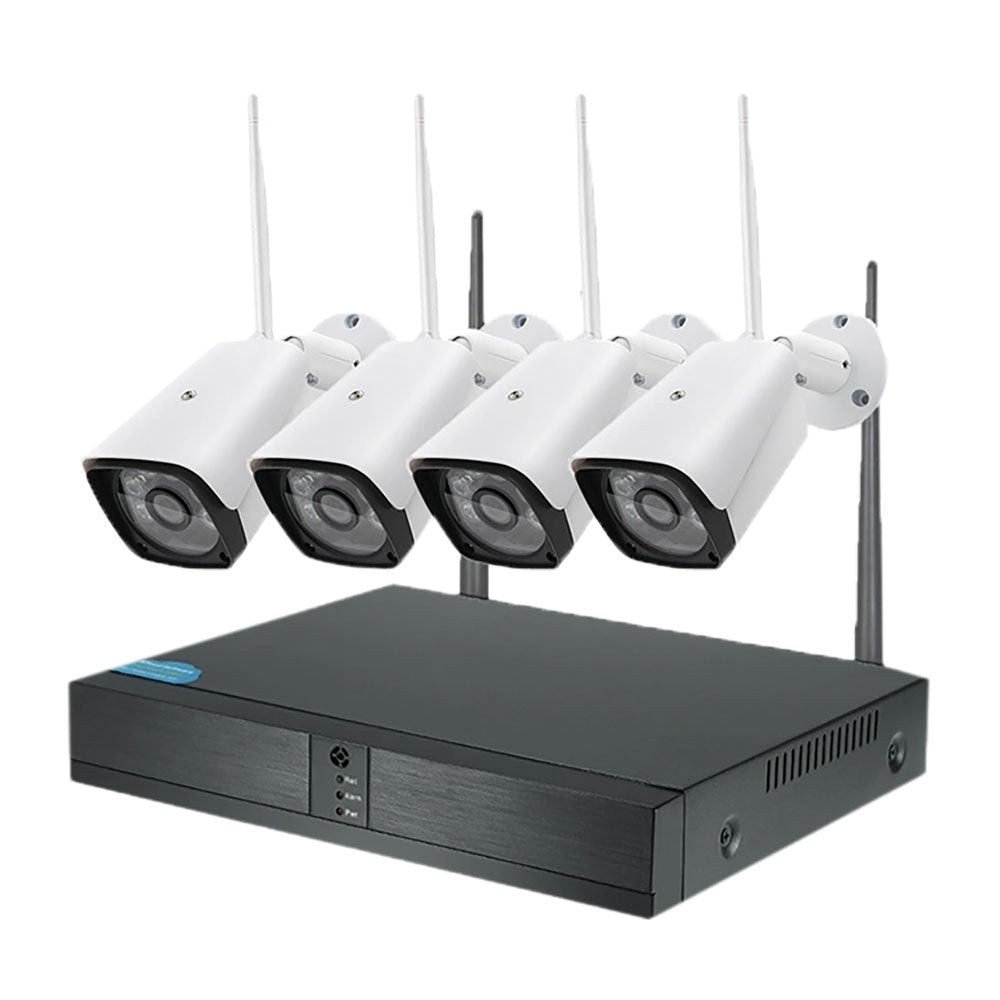 KIT VIDEOSORVEGLIANZA WIRELESS '455020' 1 NVR + 4 telecamere  - PROXE