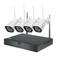 KIT VIDEOSORVEGLIANZA WIRELESS '455020' 1 NVR + 4 telecamere  - PROXE