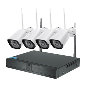 KIT VIDEOSORVEGLIANZA WIRELESS '455020' 1 NVR + 4 telecamere  - PROXE