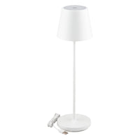LAMPADA DA TAVOLO TOUCH RICARICABILE 'SLIM' 2 W - corpo colore bianco  - VTAC