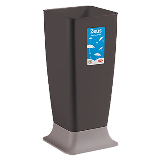 PORTAOMBRELLI 'ZEUS' bianco travertino-base tortora chiaro  - STEFANPLAST