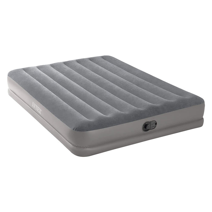 MATERASSO MATRIMONIALE AIRBED CASA 'PRESTIGE MID-RISE' cm 152 x  203 x  30  - INTEX
