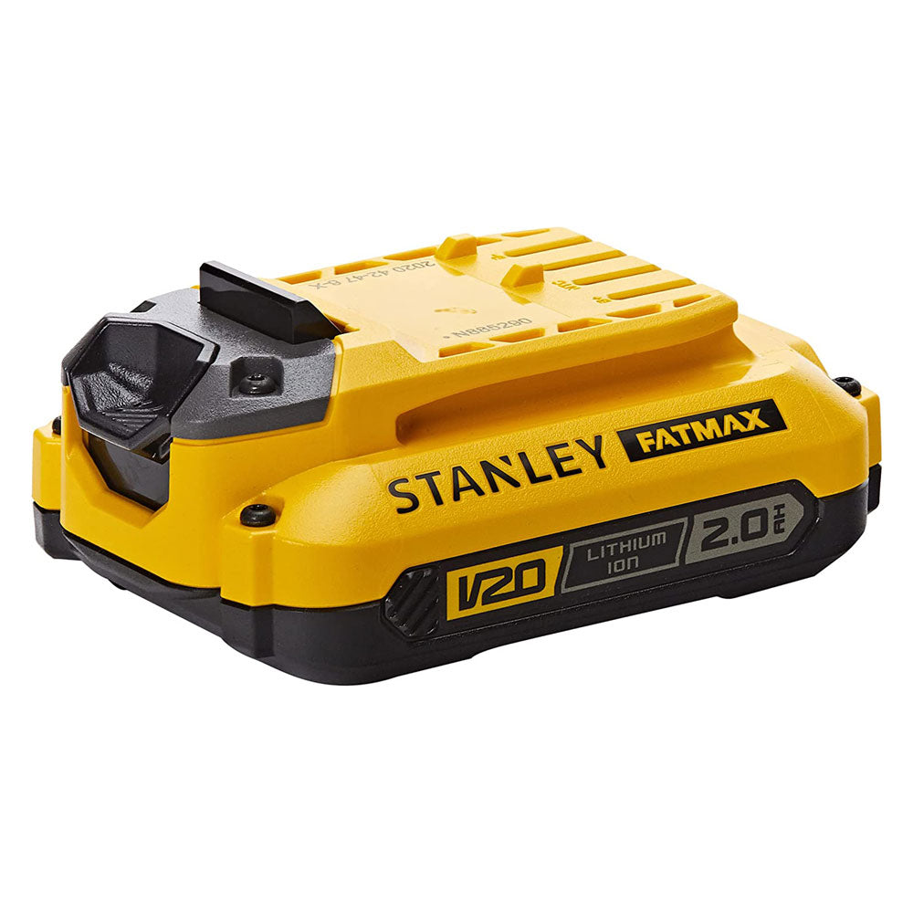 BATTERIA SLITTA AL LITIO 'SFMCB-XJ' 'SFMCB202-XJ' - 20V - 2,0 Ah  - STANLEYFATMAX