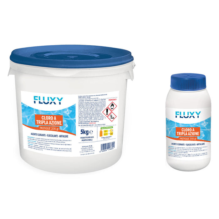 TRIPLEX IN PASTIGLIE Kg.1 - pastiglie 200 gr. barattolo- 12 confezione  - FLUXY