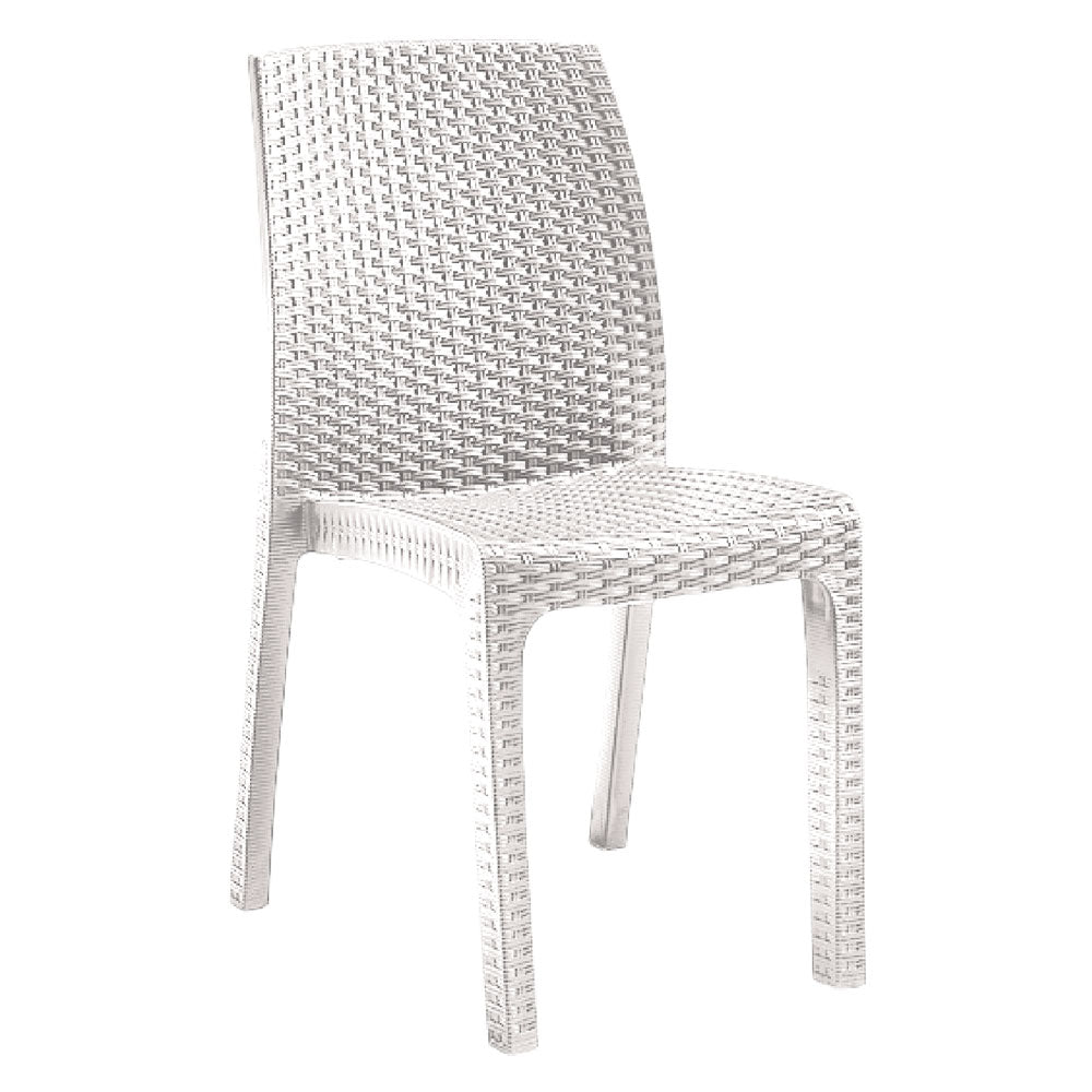 SEDIA IN POLIPROPILENE 'VERONA' bianco  - BICA