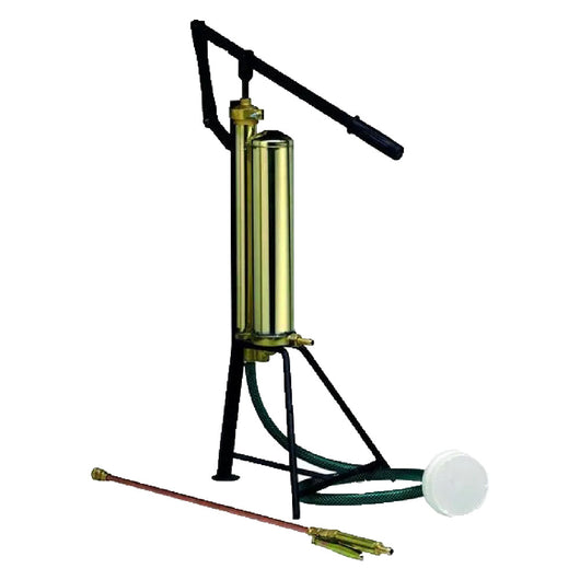 POMPA AUTORIEMPIENTE A LEVA 'LOIRA' con cavalletto ferro verniciato  - BIVI