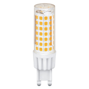 LAMPADA A LED IN CERAMICA 'G9' L.FREDDA 6500K 3 W 350 lumen (30W)- 10 pezzi  - NOVAITALIA