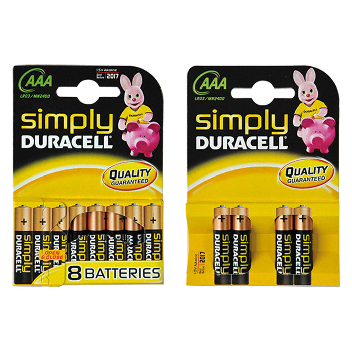 PILA MINISTILO 'MN 2400' Pz 5 - 1,5 V - AAA SIMPLY- 10 blister  - DURACELL