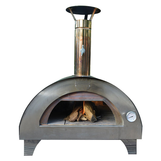 FORNO PORTATILE A LEGNA 'CLEMENTINO' cm. 72 x 50 x h 91 (esterno)  - CLEMENTI