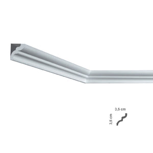 CORNICE DECORATIVA PER SOFFITTO mod. I836 - mm 35 x 35- 125 pezzi  - BOVELACCI