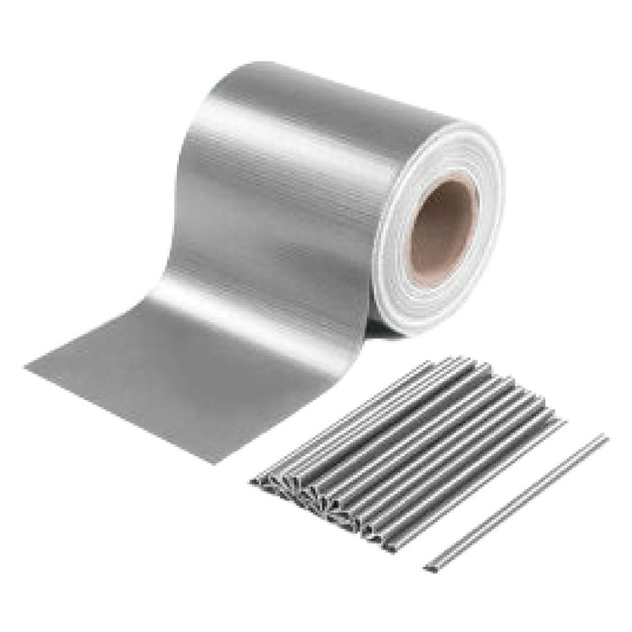 FASCIA COPRENTE FRANGIVISTA  colore antracite  - LIF