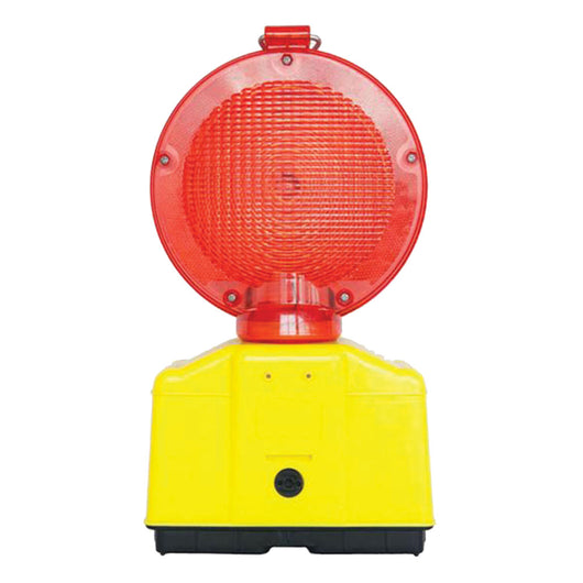 LAMPADA DA CANTIERE LAMPEGGIANTE 'DOUBLE BLINK ROAD' rossa  - VELAMP