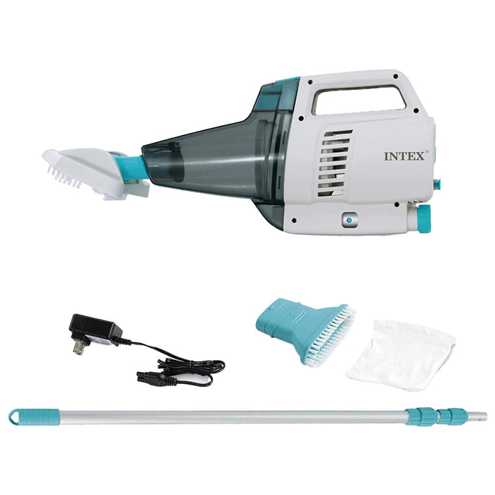 ASPIRATORE RICARICABILE PER PULIZIA PISCINE 8V 4AH - 20 watt  - INTEX