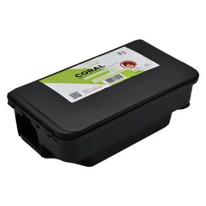STAZIONE DI SICUREZZA PER ESCHE RODENTICIDE 'CORAL' cm. 12,5 x 23