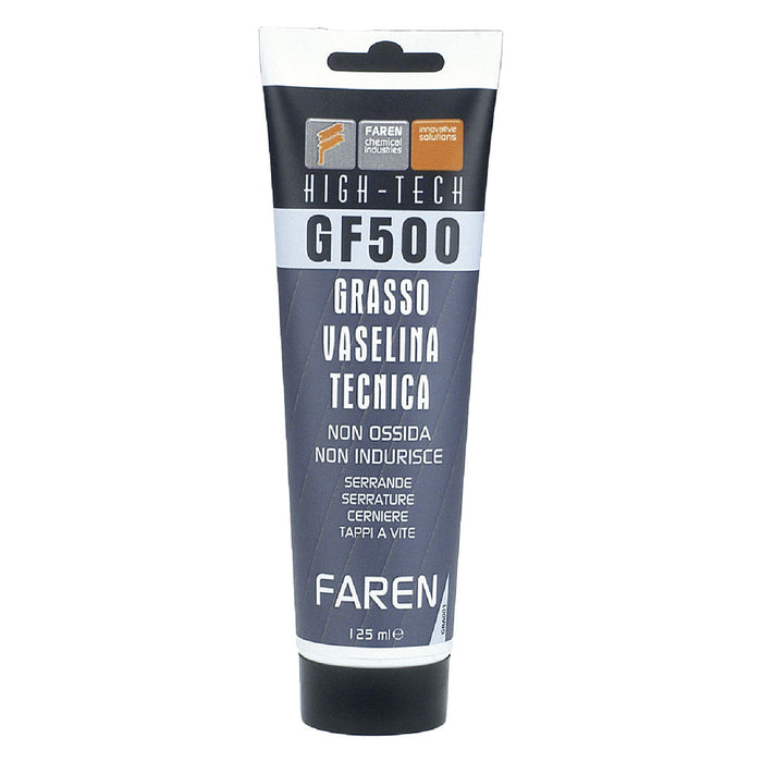 GRASSO ALLA VASELINA TECNICA 'GF 500' ml 125 - in tubetto  - FAREN