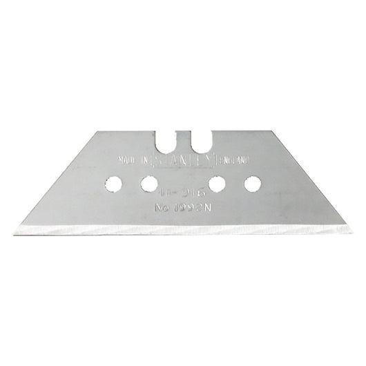 LAMA A TRAPEZIO PER CUTTER mm 61 x 33 - sp. 0,60 mm s/fori - 10 pz  - STANLEY