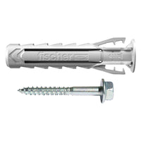 TASSELLO NYLON CON VITE 'SX PLUS-BM' Ø  8 x 40 - vite 6 x 45 mm- 100 pezzi  - FISCHER