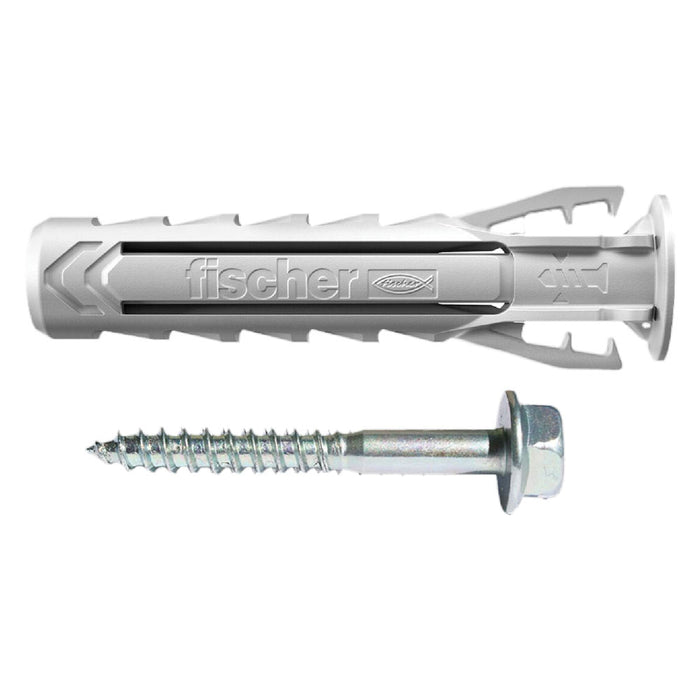 TASSELLO NYLON CON VITE 'SX PLUS-BM' Ø  12 x 60 - vite 8 x 70 mm- 50 pezzi  - FISCHER