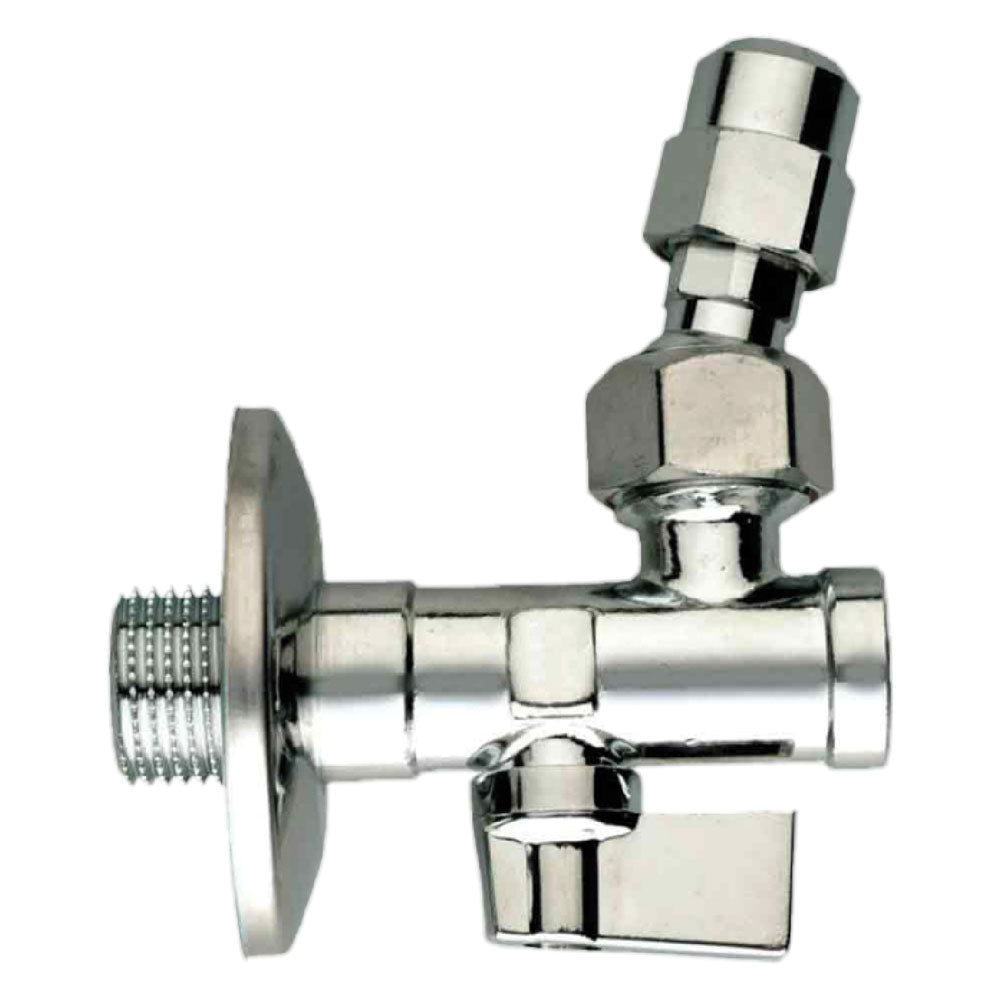 RUBINETTO SOTTOLAVABO A SNODO 1/2' x 1/2'- 5 pezzi  - MADE IN ITALY