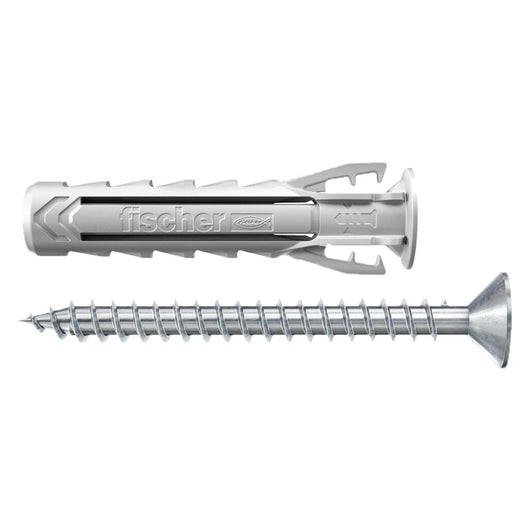 TASSELLO NYLON CON VITE 'SX PLUS -S' Ø  5 x 25 - vite 4 x 30 mm- 100 pezzi  - FISCHER