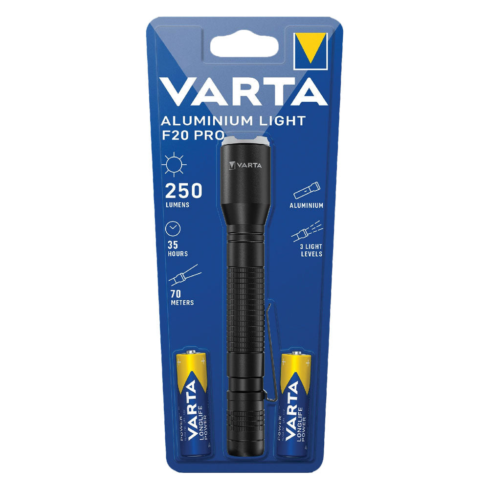 TORCIA LED 'ALUMINIUM LIGHT F20 PRO' 4 W - 250 lumen  - VARTA