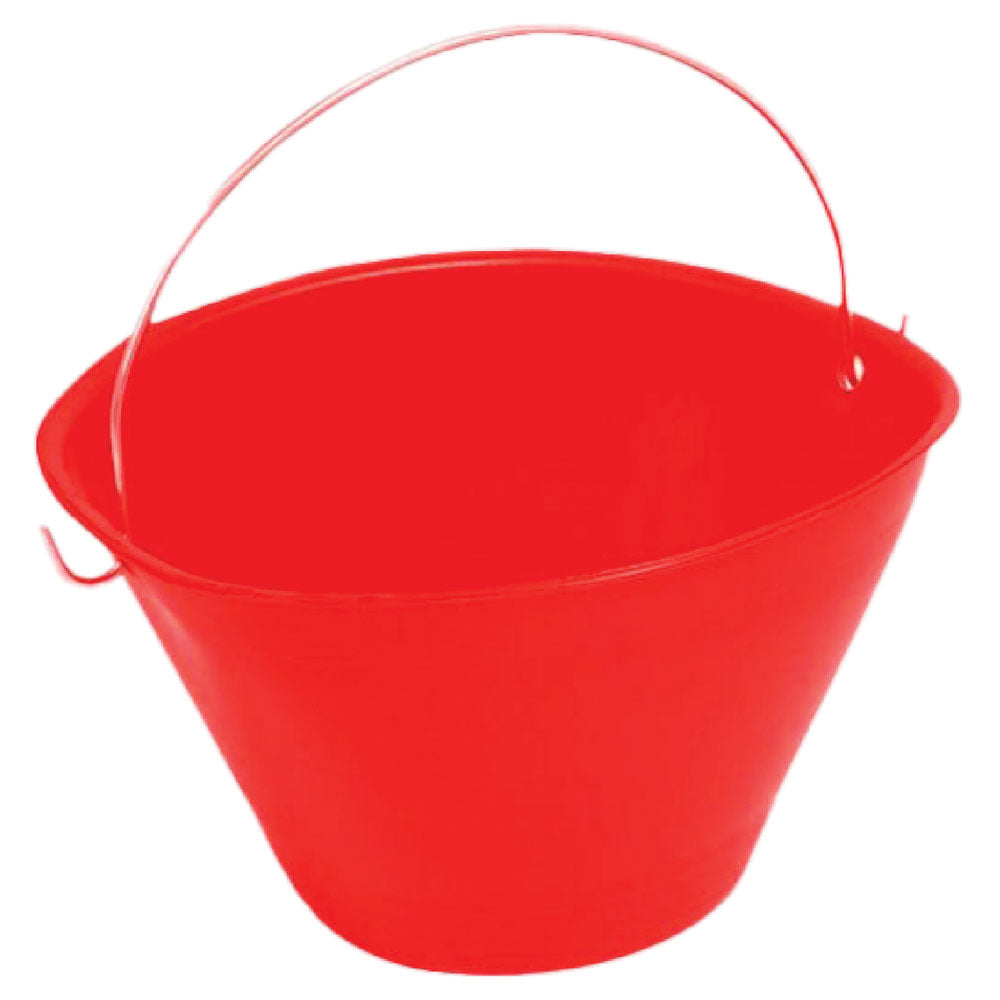 SECCHIO PER MURATORE 'EXTRA' rosso- 10 pezzi