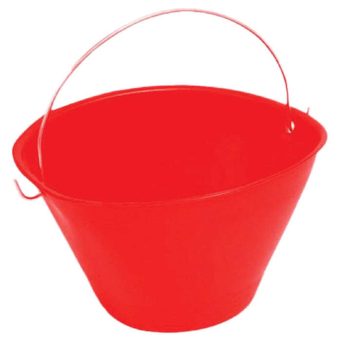 SECCHIO PER MURATORE 'EXTRA' rosso- 10 pezzi