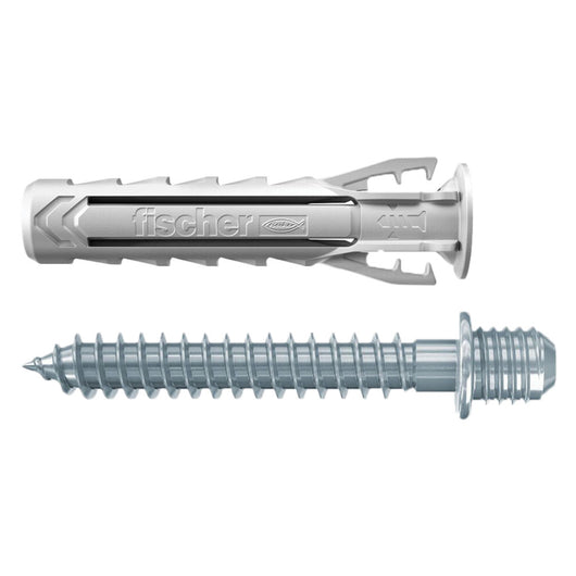 TASSELLO NYLON CON VITE 'SX-DV PLUS' Ø  8 - vite M6- 50 pezzi  - FISCHER