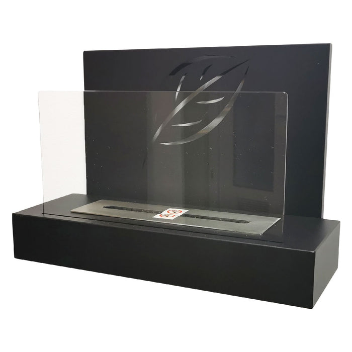 BIOCAMINO DA TAVOLO/PARETE 'MAYA' kw 2,47 - colore nero