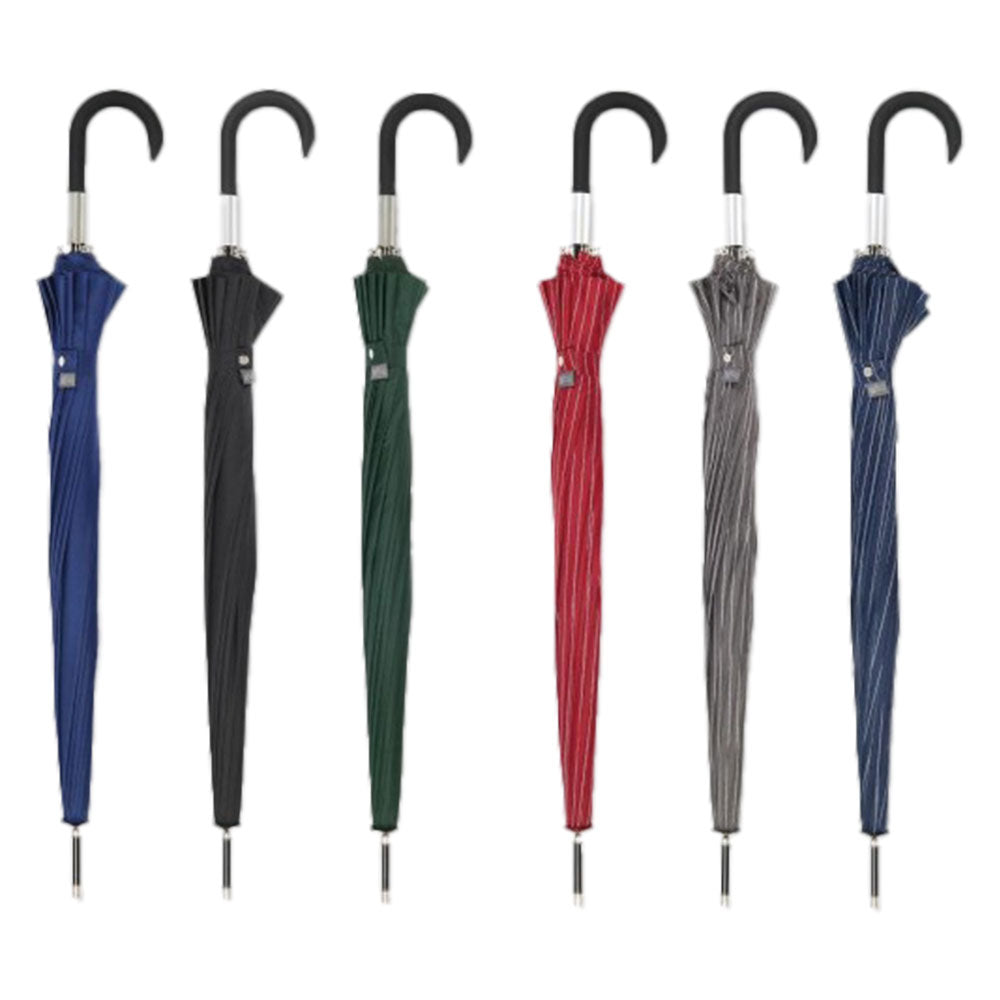 OMBRELLO AUTOMATICO '8511' 16 aste in fibra- 6 pezzi