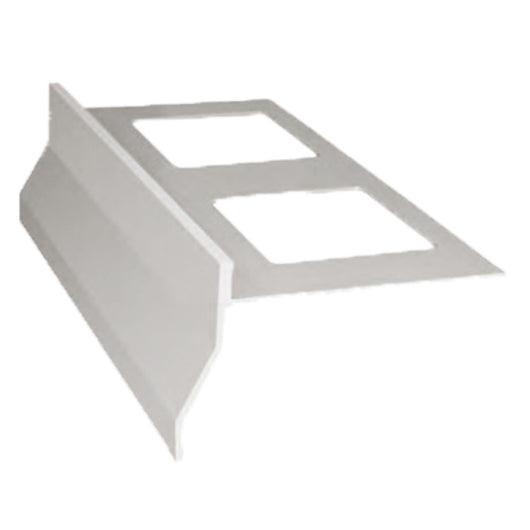 GOCCIOLATOIO PER BALCONI E TERRAZZE 'NOR' bordo 55 mm / lungh. 2,7 mt