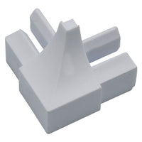 RACCORDO ESTERNO PROFILO SGUSCIO h. 8 mm- 20 pezzi